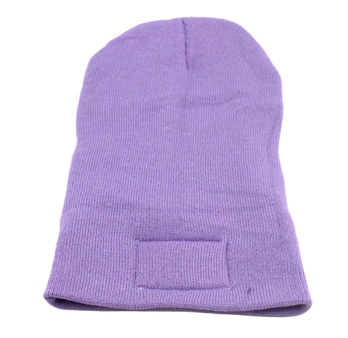 CHALLENGER ニット帽 ビーニー　パープル　紫 CHALLENGER ニット帽 紫色 CHALLENGER ニット帽 ビーニー パープル 紫